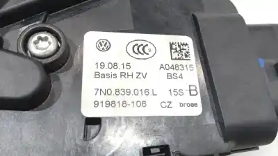 Автозапчастина б/у правий бічний замок дверей для volkswagen sharan (7n2) edition bmt посилання на oem iam 7n0839016l  7n0839016l