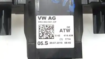 Автозапчастина б/у многофункційне управління для volkswagen sharan (7n2) edition bmt посилання на oem iam 5k0953502k 5k0953501cp 5k0953502k