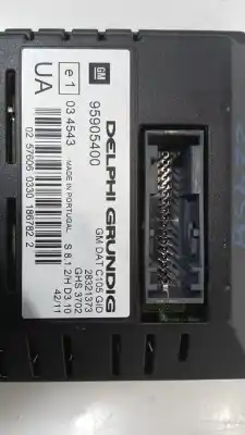 Second-hand car spare part multifunction display for opel antara excellence 4x4 oem iam references 95905400 95905400 95905400