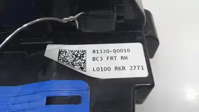 Автозапчасти б/у замок передней правой двери за hyundai bayon (bc3) 1.2 mpi ссылки oem iam 81320q0010  81320q0010