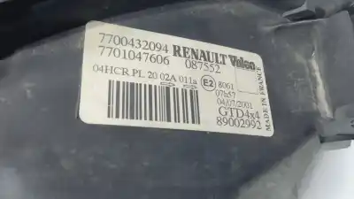 Pezzo di ricambio per auto di seconda mano faro anteriore sinistro per renault scenic rx4 (ja0) 1.9 dci salomon riferimenti oem iam 7701047606  7701047606