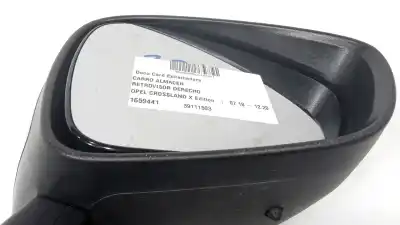 Second-hand car spare part right rearview mirror for opel crossland x edition oem iam references 39111503  39111503