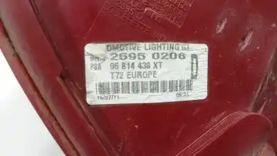 Recambio de automóvil de segunda mano de piloto trasero derecho para peugeot 308 sport referencias oem iam 96814438xt 96814438xt 6351ff