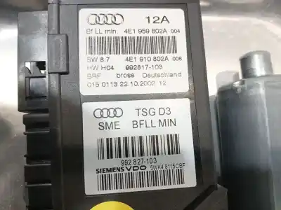 Автозапчастина б/у регулятор переднього правого скла для audi a8 d3 (4e2, 4e8) 3.7 quattro посилання на oem iam 4e0837462b  4e0837850