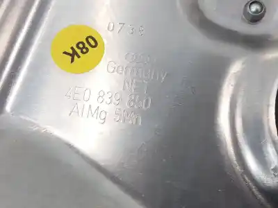 Автозапчастина б/у регулятор скла заднього правого для audi a8 d3 (4e2, 4e8) 3.7 quattro посилання на oem iam 4e0839462c  4e0839850