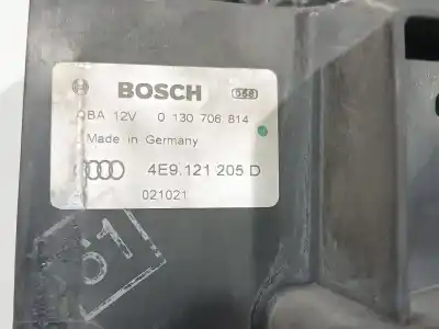 Автозапчастина б/у електро вентилятор для audi a8 d3 (4e2, 4e8) 3.7 quattro посилання на oem iam 4e9121205d  4e9121205d