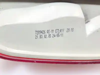 Second-hand car spare part right tailgate light for bmw 3 (e90) 318 d oem iam references 63217289426  63217289426