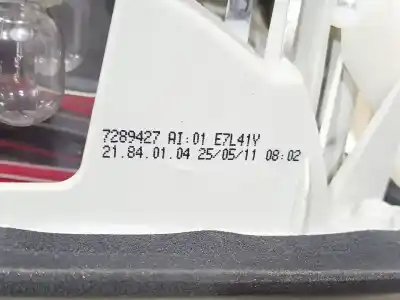 Second-hand car spare part interior left tailgate light for bmw 3 (e90) 318 d oem iam references 63217289427  63217289427