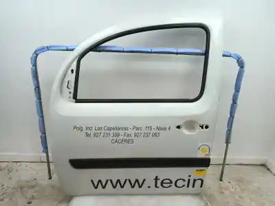 Автозапчасти б/у левая передняя дверь за RENAULT KANGOO EXPRESS (FW0/1_) 1.5 DCI 70 (FW0A, KW0V) ссылки OEM IAM 801010229R  7751478135