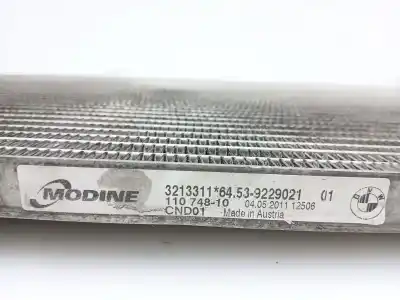 Peça sobressalente para automóvel em segunda mão condensador / radiador de ar condicionado por bmw 1 (e87) 118 d referências oem iam 64539229021  64539229021