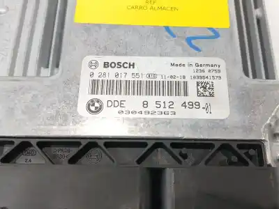 Peça sobressalente para automóvel em segunda mão centralina de motor uce por bmw 1 (e87) 118 d referências oem iam 0281017551  0281017551