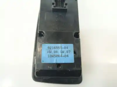 Peça sobressalente para automóvel em segunda mão botão / interruptor elevador vidro dianteiro esquerdo por bmw 1 (e87) 118 d referências oem iam 61319216559  9216555