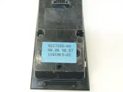 Second-hand car spare part left front power window switch for bmw 3 (e90) 318 d oem iam references 61319217326  9217326