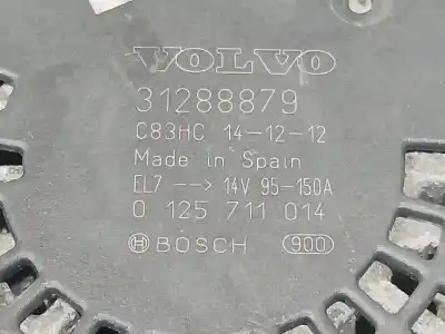 Peça sobressalente para automóvel em segunda mão alternador por volvo v40 fastback (525) d3 referências oem iam 36001497  31288879
