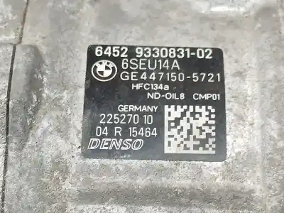 Автозапчасти б/у компрессор кондиционера воздуха за bmw 3 (f30, f80) 318 d ссылки oem iam 64529330831  64529330831
