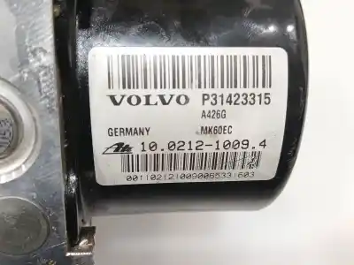 Peça sobressalente para automóvel em segunda mão abs por volvo v40 fastback (525) d3 referências oem iam 31423317  31423315