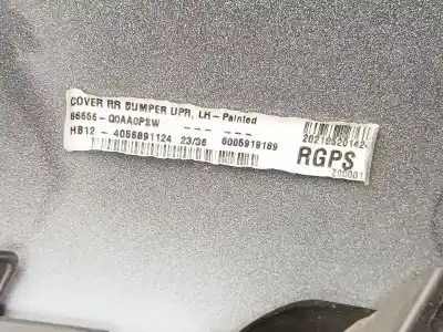 Gebrauchtes Autoersatzteil hintere stossstange zum hyundai bayon (bc3) 1.2 mpi oem-iam-referenzen 86650q0aa0  86650q0aa0