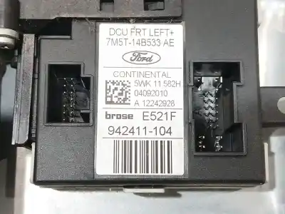 Second-hand car spare part driver left window regulator for ford kuga i 2.0 tdci oem iam references 1738645  