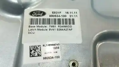 Second-hand car spare part rear left window regulator for ford kuga i 2.0 tdci oem iam references 1738647  3m51r27001da