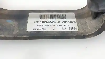 Автозапчастина б/у завнішня ручка задня права для ford fusion (ju_) 1.4 tdci посилання на oem iam 1521631  1521631