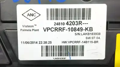 Second-hand car spare part dashboard for renault clio iv (bh_) 1.5 dci 75 oem iam references 248104862r  248104203r