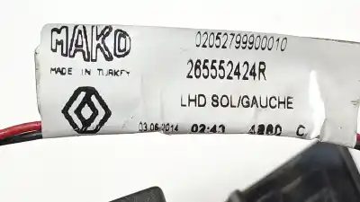 Автозапчасти б/у внутренний левый задний фонарь за renault clio iv (bh_) 1.5 dci 75 ссылки oem iam 265552424r  265552424r