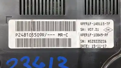 Second-hand car spare part dashboard for renault megane iv fastback (b9a/m/n_) 1.2 tce 100 (b9ms) oem iam references 248105509r  248105509r
