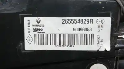 Автозапчасти б/у левый задний фонарь за renault megane iv fastback (b9a/m/n_) 1.2 tce 100 (b9ms) ссылки oem iam 265554829r  