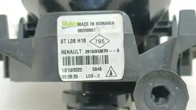 Автозапчасти б/у правая противотуманная фара за renault megane iv fastback (b9a/m/n_) 1.2 tce 100 (b9ms) ссылки oem iam 261500097r  261500097r