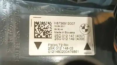 Автозапчасти б/у внутренний правый задний фонарь за bmw 3 (f30, f80) 320 d ссылки oem iam 63217369120  63217369120
