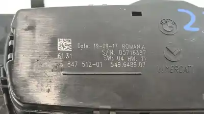 Автозапчастина б/у управління світлом для bmw 3 (f30, f80) 320 d посилання на oem iam 61316847512  61316847512