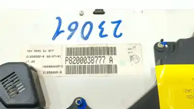 Автозапчастина б/у панель інструментів для renault scenic rx4 (ja0) 1.9 dci salomon посилання на oem iam 8200038777  8200038777