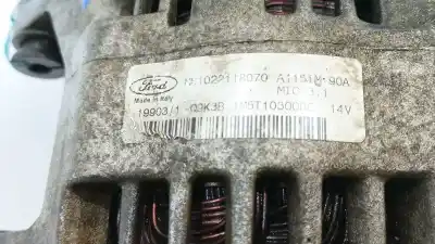 Автозапчастина б/у генератор для ford focus i (daw, dbw) 1.8 tdci посилання на oem iam 1450641  1m5t10300bc