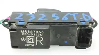 Second-hand car spare part rear right power window switch for mitsubishi l200 / triton (ka_t, kb_t) 2.5 di-d 4wd (kb4t) oem iam references mr587956  mr587956