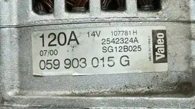 Автозапчастина б/у генератор для audi a6 c5 (4b2) 2.5 tdi посилання на oem iam 059903015g  059903015g
