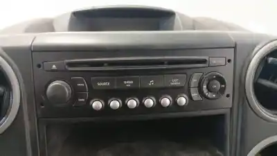 Second-hand car spare part AUDIO SYSTEM / RADIO CD for PEUGEOT PARTNER TEPEE 1.6 HDI 75 (16V) OEM IAM references 6574PP  