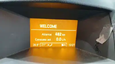 Peça sobressalente para automóvel em segunda mão display gps / multimídia por opel astra h (a04) 1.7 cdti (l48) referências oem iam 13111163