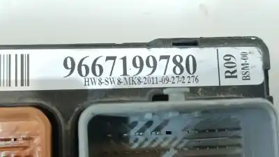 Second-hand car spare part fuse box unit for citroen c3 selection oem iam references 6500hv  9667199780