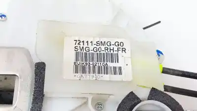 Автозапчастина б/у замок передній праві двері для honda civic viii hatchback (fn, fk) 2.2 ctdi (fk3) посилання на oem iam 72110smgg02  72111smgg0