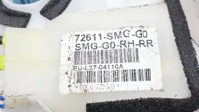Автозапчастина б/у замок заднього правого дверя для honda civic viii hatchback (fn, fk) 2.2 ctdi (fk3) посилання на oem iam 72610smgg03  72611smgg0