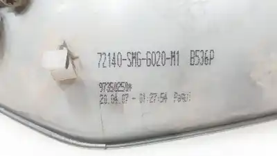 Автозапчастина б/у зовнішня ручка передня прав для honda civic viii hatchback (fn, fk) 2.2 ctdi (fk3) посилання на oem iam 72140smgg020m  72140smgg020m