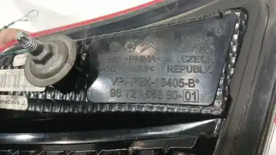 Автозапчасти б/у внутренний левый задний фонарь за citroen c4 ii (nc_) 1.6 vti 120 ссылки oem iam 7453e4  9672155880