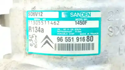 Автозапчастина б/у компресор кондиционера для citroen c3 i (fc_, fn_) 1.1 i посилання на oem iam 6453qg  9655191680