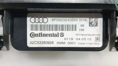 Автозапчасти б/у климат-контроль за audi a3 (8p1) 2.0 tdi 16v ссылки oem iam 8p0820043bmxha  8p0820043bmxha