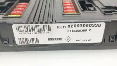 Second-hand car spare part fuse box unit for renault megane ii ranchera familiar (km0/1_) 1.5 dci (km02, km13) oem iam references 8200306033b  8200306033b