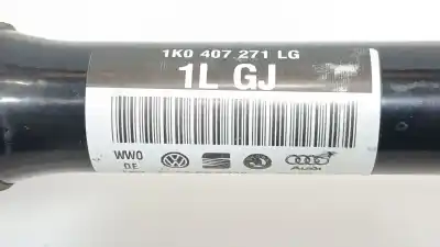 Автозапчасти б/у передняя левая трансмиссия за audi a3 (8p1) 2.0 tdi 16v ссылки oem iam 1k0407271lg  1k0407271lg