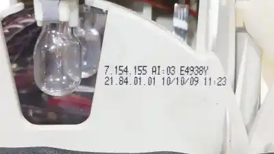 Second-hand car spare part interior left tailgate light for bmw 3 (e90) 320 d oem iam references 63217154155  7154155