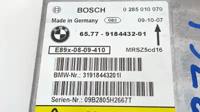 Peça sobressalente para automóvel em segunda mão centralina de airbag por bmw 3 (e90) 320 d referências oem iam 65779184432 0285010070 65779184432