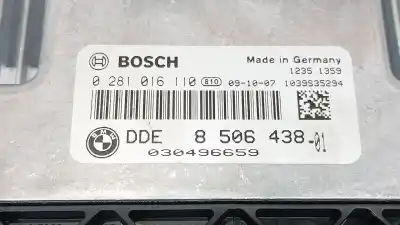 Second-hand car spare part ecu engine control for bmw 3 (e90) 320 d oem iam references 13618506438 0281016110 8506438