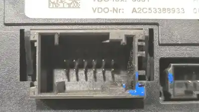 Peça sobressalente para automóvel em segunda mão comando de sofagem (chauffage / ar condicionado) por bmw 3 (e90) 320 d referências oem iam 64119224545  64119224545